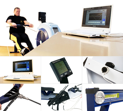 4Row rowing ergometer instrumentation